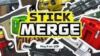 Playing Stick Merge from Poki.com ||Gun game || Rajeev Pro Gamerz screenshot 5