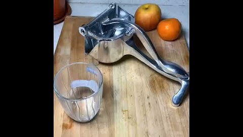 Máy Ép Trái Cây Bằng Tay Hợp Kim Nhôm, Dụng Cụ Vắt Trái Cây Ấn Bằng Tay, Tiện Ích Nhà Bếp