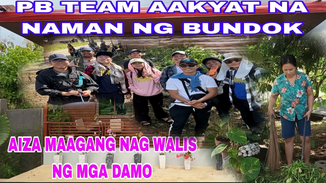 PB TEAM AAKYAT NA NAMAN NG BUNDOK #pbteamdavao#pugongbyahero #hilights 