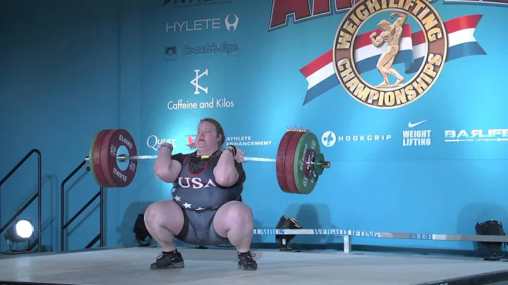 Holley Mangold competes at the Arnold