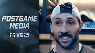 Sergachev, Trocheck, and Tourigny | 10.13 Postgame Media