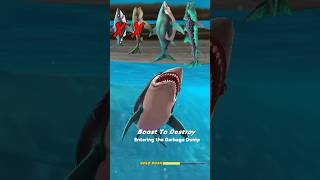 Hungry Shark Evolution Game Play Noob Shark Vs Pro Shark King #shorts #new