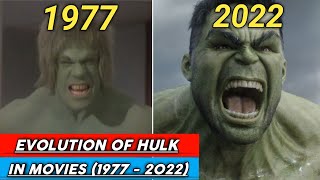 Evolution Of Hulk In Movies (1977 - 2022) | Urdu\\\\Hindi | Sani FactTricks #HulkEvolution