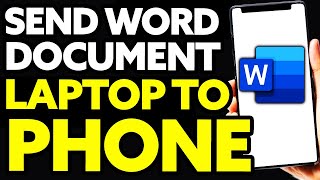 How To Send Word Document From Laptop To Phone (Quick And Easy!) screenshot 4