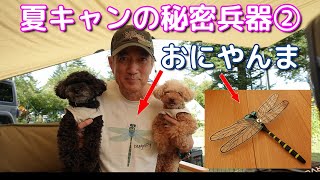 夏キャンの秘密兵器②　おにやんま君　蓼の花オートキャンプ場（後編）