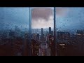 【検証済】集中力を高める!雨音と街の音(雑音)を組み合わせて楽しむ雨の日のニューヨーク!作業、勉強、読書のBGMとして最適!m1音楽
