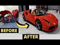 Surprising Owner Of This TOTALLED Clean Title Ferrari!! - Ferrari 488 Spider Rebuild!! (VIDEO #75)