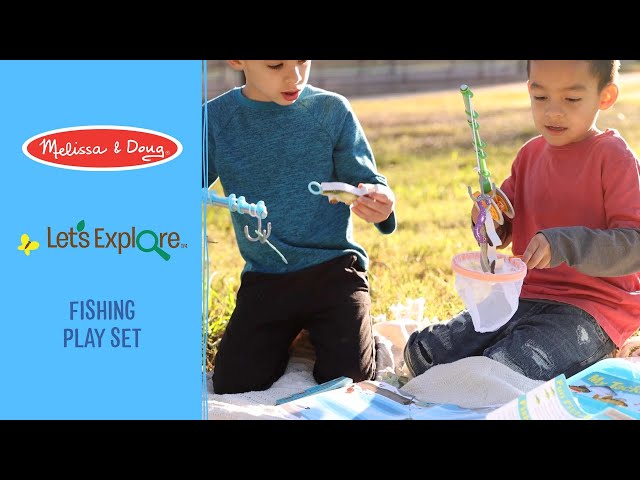 Melissa & Doug Let's Explore Fishing Play Set 