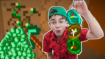 ThắnG Tê Tê Chế Tạo Ra Chiếc La Bàn Dò Ngọc Lục Bảo Trong Minecraft