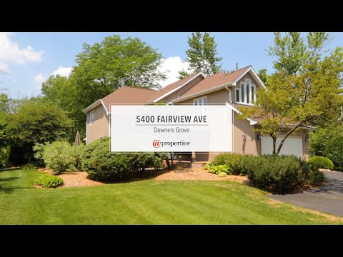5400 Fairview Avenue, Downers Grove, IL home video tour