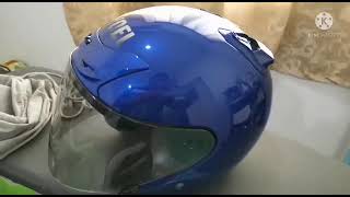 Review Original Shoei J-Force 2 JF2 J-force II Royal Blue - YouTube