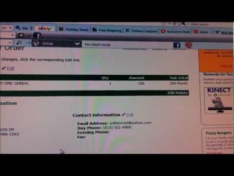 step by step how to get the Kellogg’s coupons