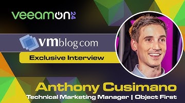 Ootbi (out-of-the-box immutability) | Anthony Cusimano of Object First at VeeamON 2024