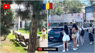 🇷🇴4K THE VIBRANT LIFE OF WOMEN FROM BUCHAREST | CALEA VICTORIEI WALKING TOUR  | AUGUST 2024 💃🏼🔥❤️