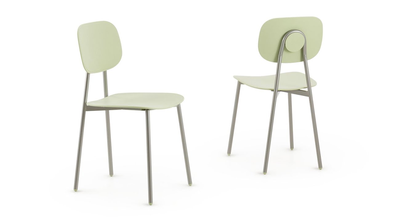 sedia economica pratica e colorata lollipop young sedie di design economiche