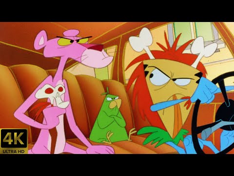 Driving Mr Pink (1994) Pink Panther Cartoon [4K] [FTD-1332]