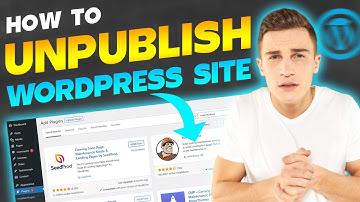 How to unpublish Wordpress site 2024