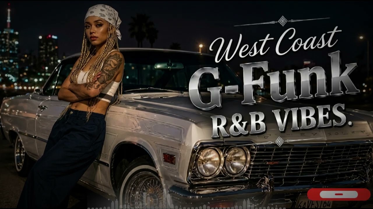 🌇 | West Coast G-Funk R&B | Warm Bass, Lowrider Groove & Golden