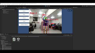 Pose Detection In UNITY 3D and YOLO