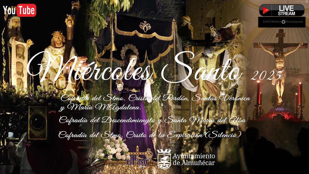 🔴EN DIRECTO | MIÉRCOLES SANTO | ALMUÑÉCAR 2025
