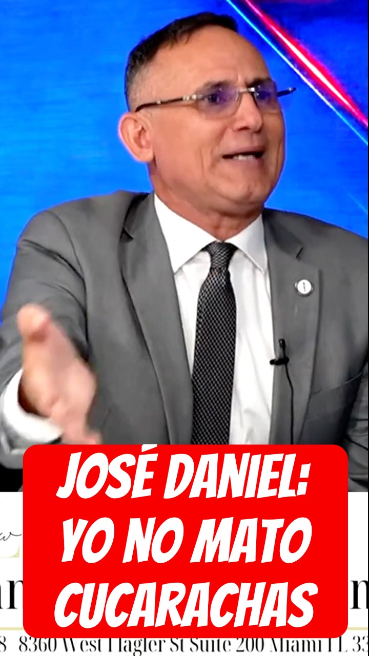 José Daniel: Yo no Mato Cucarachas #shorts