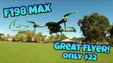 Great Flyer for BEGINNERS | F198 MAX Brushless Drone Review