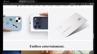 I built an Apple website clone using HTML and CSS.This is my second
