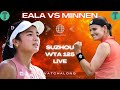 Alex Eala vs Greet Minnen Suzhou WTA 125 Round 2 LIVE TENNIS WATCHALONG