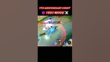 New 1VS1 Mode ❤️🥰 #2025MobaAnniversary #mobalegends5v5 #shortsfeed #viral #shorts