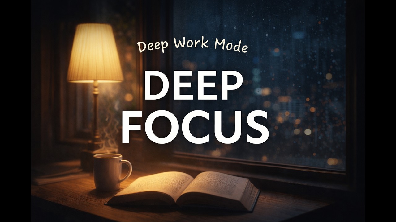 1 Hour LoFi Focus Session 🎧 Deep Work & Study Music for Cognitive ...