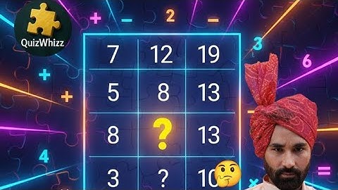 Live #4 Missing Number Puzzle | Mind-Blowing Questions | QuizWhizz #Reasoning #findthemissingnumber