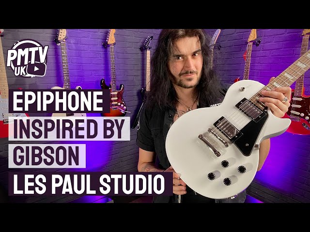 Epiphone 'Inspired By Gibson' Les Paul Studio - The Stripped Back