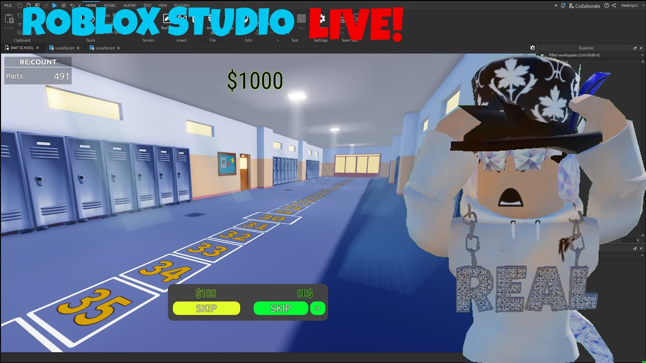 🔴 LIVE || MAKING A MY NEW ROBLOX GAME WITH YOU GUYS! - YouTube