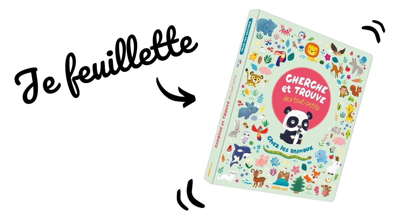 Cherche et trouve des tout-petits - Chez les animaux - Livre bébé 1 an –  GRAFFITI