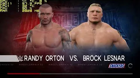 超級對決：Orton vs. Lesnar