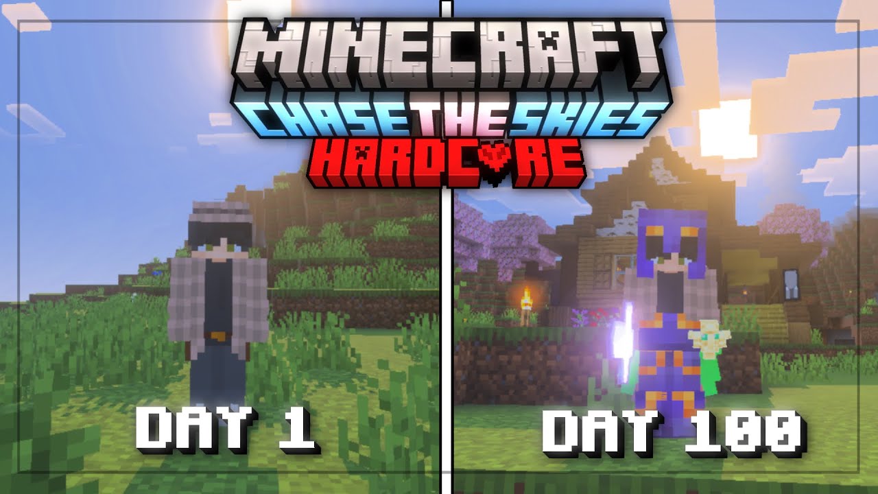 🔥 MÌNH ĐÃ SINH TỒN 100 NGÀY TRONG MINECRAFT PE 1.21.90 SIÊU KHÓ!! - YouTube