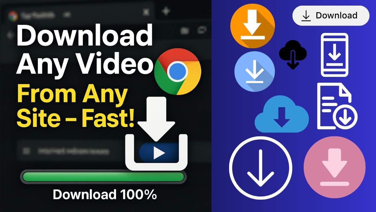 How to Download Any Video From Any Website On Chrome PC - YouTube