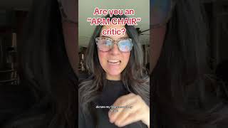 Stop letting Armchair Critics control your future!#makemoneyonline #financialfreedom #health #money