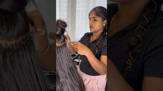 Feather hair extension,fixing and removing video happy customer with happy face contact 8110009624☎️