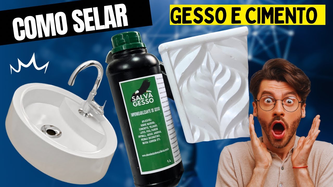O melhor impermeabilizantes para gesso e cimento  ￼