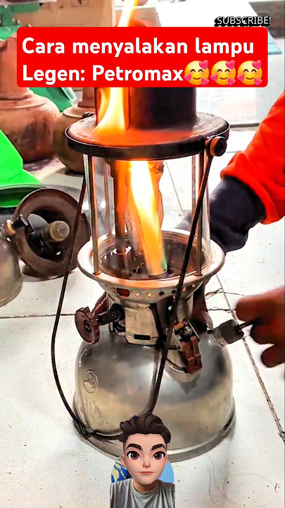 Cara menyalakan lampu jadul Petromax🥰
