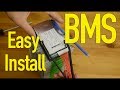 How to add BMS (no spot-weld Vruzend DIY 18650 battery kit)