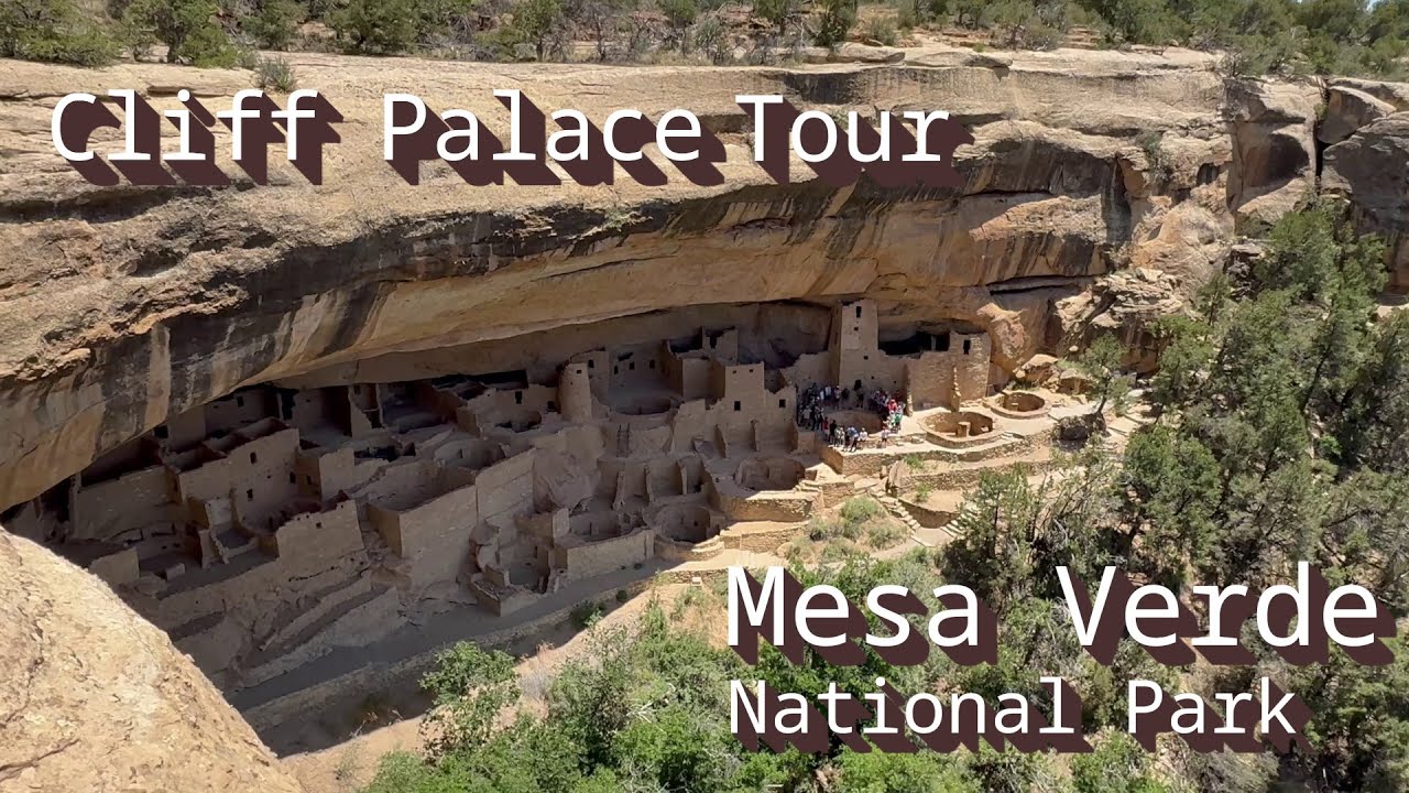 Национальный парк Mesa Verde | Тур по Cliff Palace - древний город в скалах