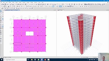 ETABS 17: BÀI 10. Đo kích thước trong etabs - DIMENSION LINE