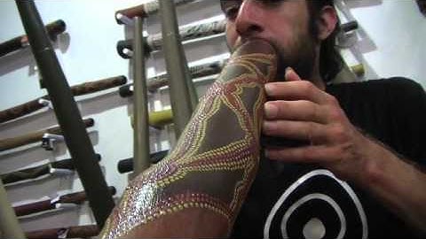 Didgeridoo Demonstration - Jesse Lethbridge Didge #548