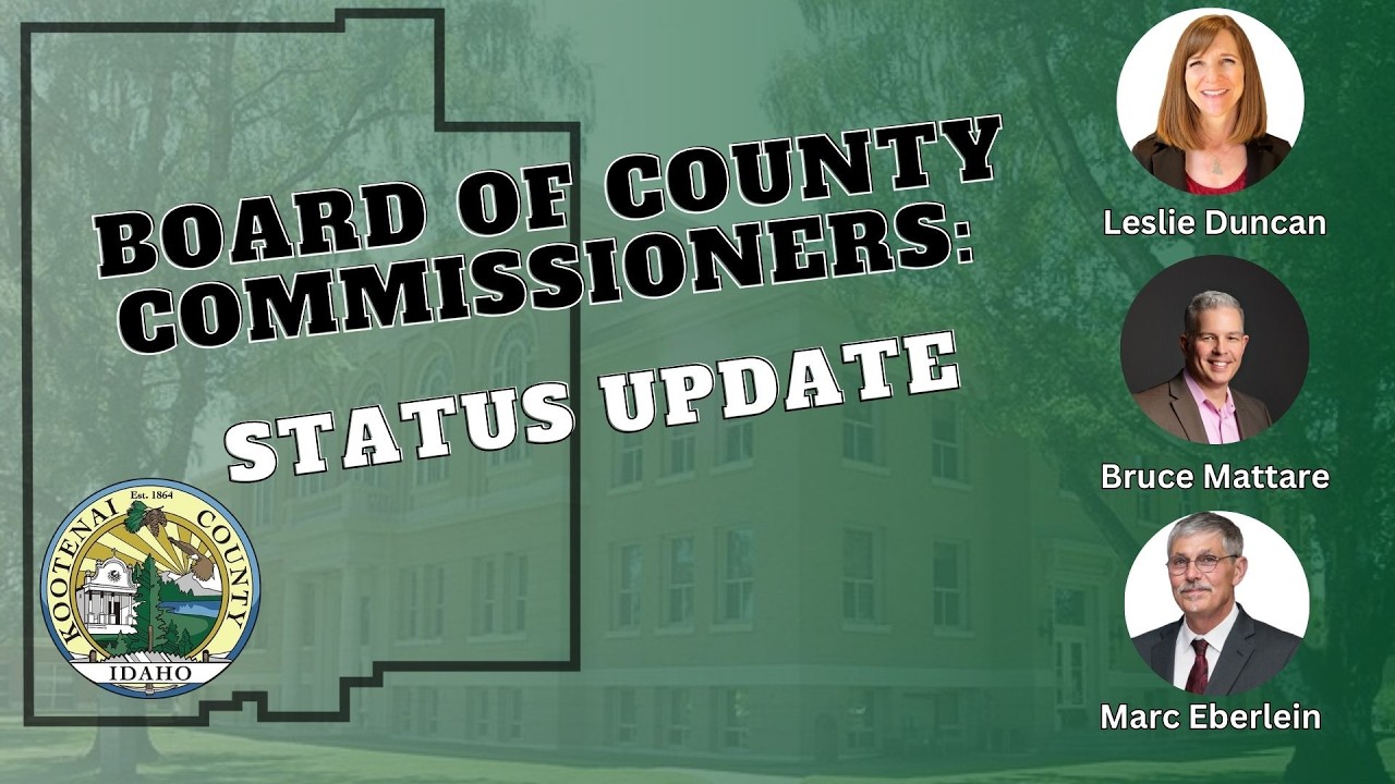 2/10/2026 Kootenai County Idaho Board of County Commissioners: Status Update