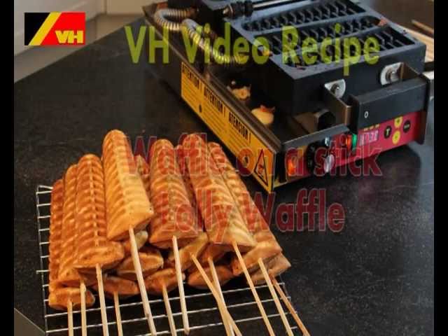 Waffle Stick Maker | Christmas Tree Shape Waffle | 4 Waffles on a Stick |  110V