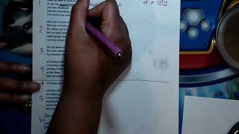 "what the fire hydrant said to the black boy" annotations