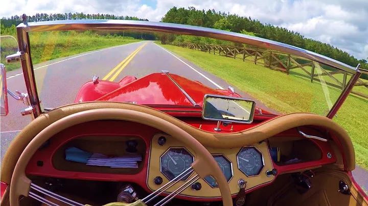 1955 MG TF "1500" POV Drive and Ride Along