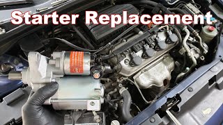 How to Replace A Starter On A Honda Civic 20012005